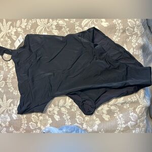 Onia clack one piece black swimsuit